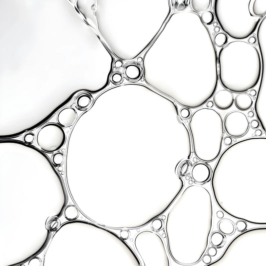 Gotas bajo microscopio